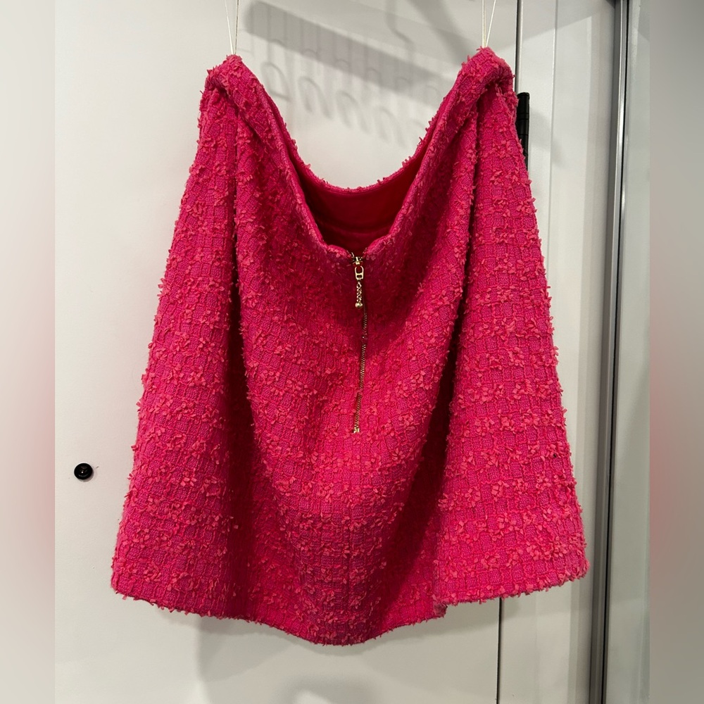 Kate Spade Pink Tweed Skirt